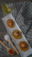Galician octopus typical Spanish food