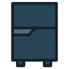 Refrigerator Flat Icon