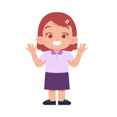 Elementary School Girl Kids