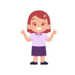 Elementary School Girl Kids