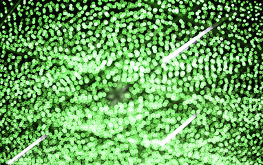 green starry sky spot background material