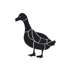 The Butcher cut of DUCK meat guide element