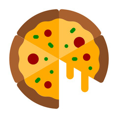pizza flat icon