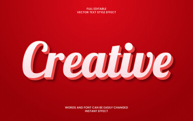 creative text effect
