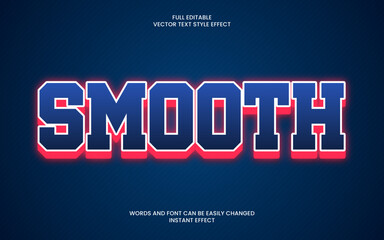 smooth text effect