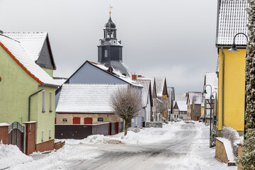 Schwenda im Harz Gemeinde Südharz Winterbild