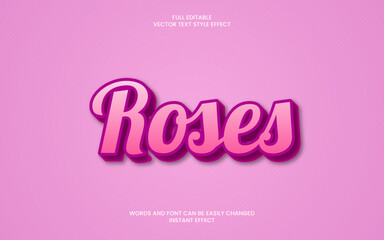 Roses Text Effect 