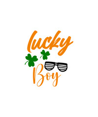 Lucky boy SVG