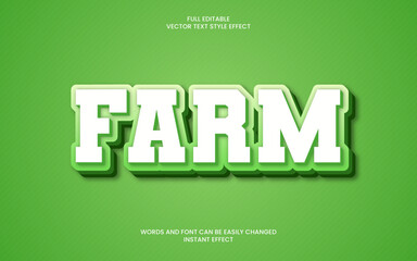 Farm Text Effect