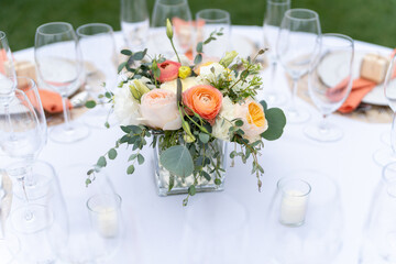 wedding table decoration