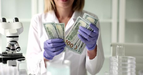 Researcher with large sum of dollars sold scientific research to foreign laboratory