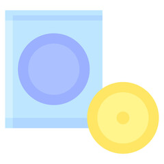 Condom icon, Valentines day related vector