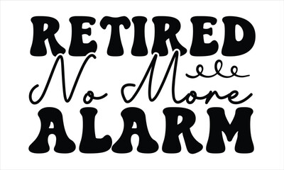 Retirement SVG Design Template