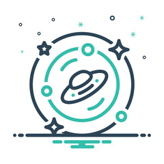 Mix icon for space