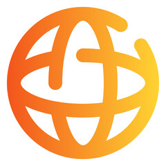 internet  gradient icon