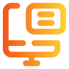 web design  gradient icon