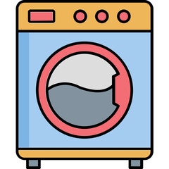 Electric machine Vector Icon

