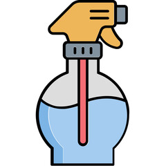 Spray shower Vector Icon

