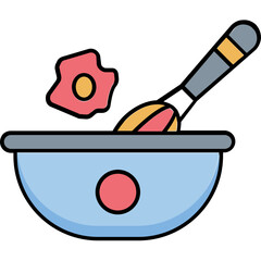 Egg whipper Vector Icon
