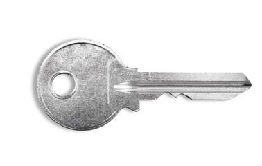 Metal silver old Key