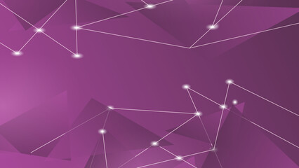 Futuristic motion blurred curve wavy gradient background. Abstract decoration dynamic purple light effect background template. Vector illustration.