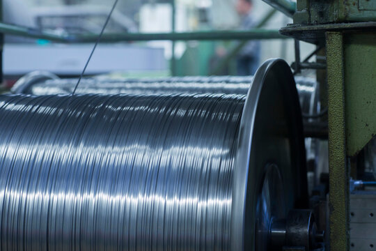 Steel wool cleaners in the factory, Lahr, Baden-Wuerttemberg, Germany