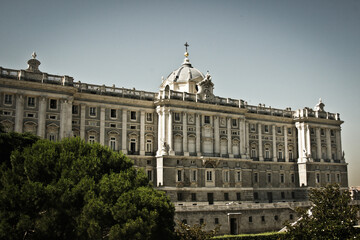 royal palace in Madrid