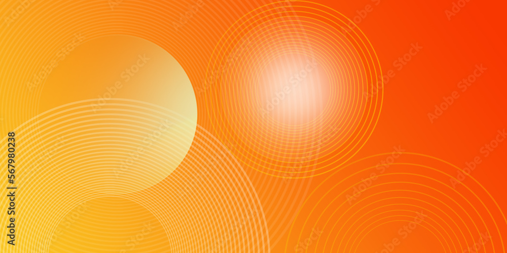 Poster abstract modern orange yellow white banner background gradient color. yellow and orange gradient wit