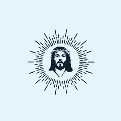 THESE HIGH QUALITY JESUS VECTOR FOR USING VARIOUS TYPES OF DESIGN WORKS LIKE T-SHIRT, LOGO, TATTOO AND HOME WALL DESIGN