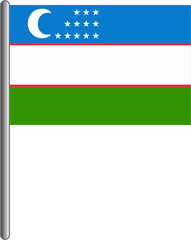 Uzbakistan flag 2023020440