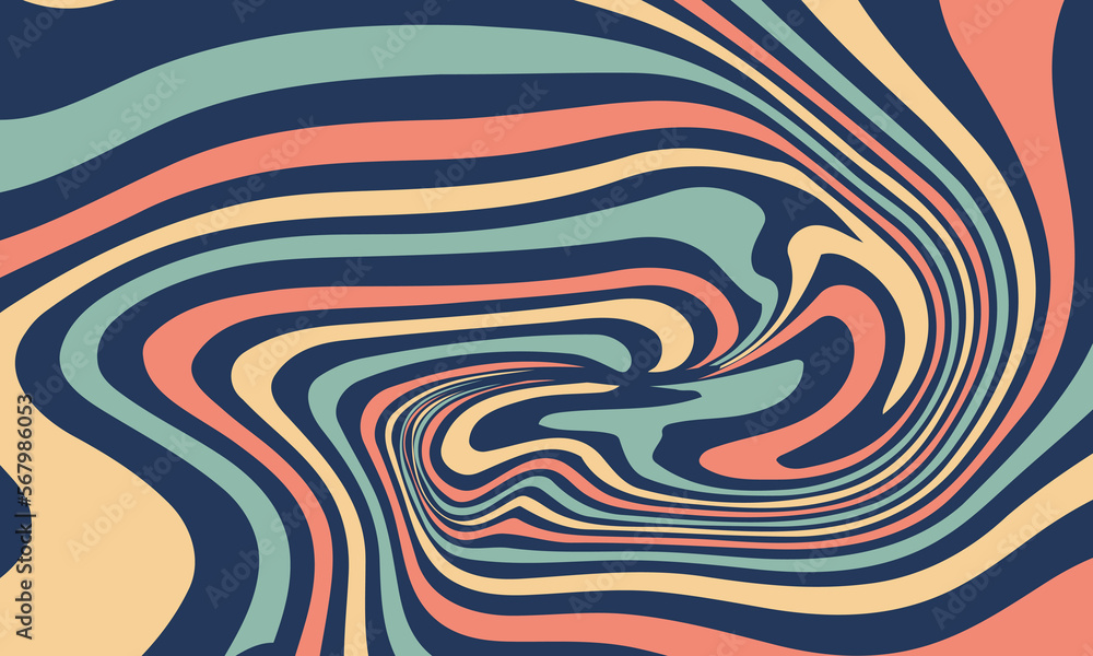 Aufkleber cool abstract background design with multiple colors