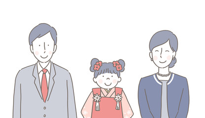 七五三　女の子