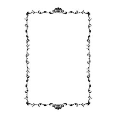 frames in vintage style with elements of ornament, art, pattern, background, texture