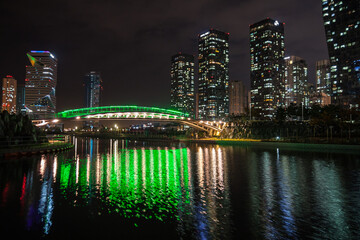 Obraz premium Songdo Skyline