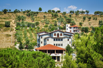 Obraz premium The castle of Berat, Albania