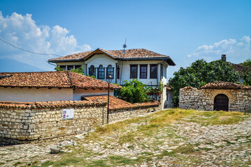 Fototapeta na wymiar The castle of Berat, Albania