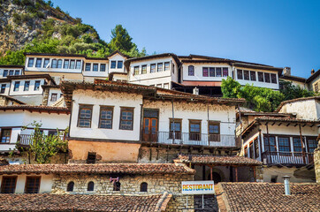 Traditional houses in Berat, Albania