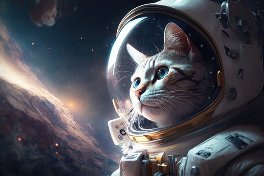 Outer Space Cat Images – Browse 3,693 Stock Photos, Vectors, and