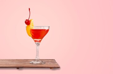 Iced tasty alcohol refreshing drink