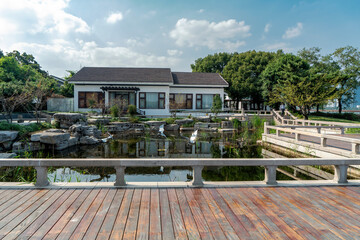 Aerial photography Suzhou Urban Architecture Skyrim