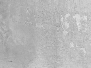 Abstract black and white tone of rough weatherd texture ancient  concrete or cement wall gradient background