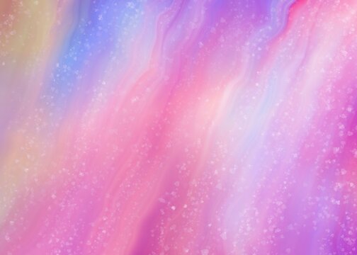 Pink abstract watercolor background with splashes.Motion-blurred wallpaper.
