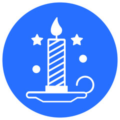Candle Vector Icon

