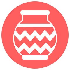 Food container Vector Icon

