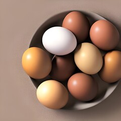 eggs on a plate
