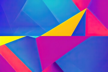 Business Decorative Elements with Stylish Triangular Graphics..