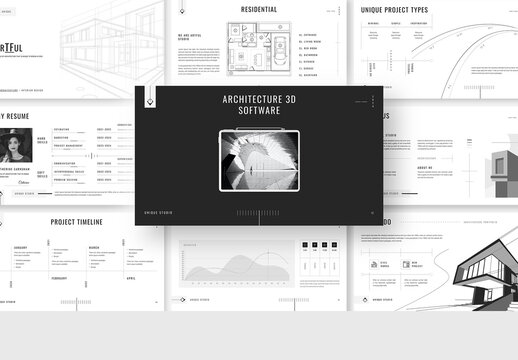 Architecture Portfolio Presentation Template