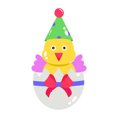 Fototapeta premium Chicken Birthday 