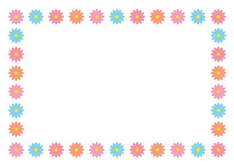 お花のフレーム