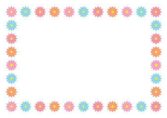 お花のフレーム